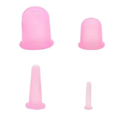 Silikon-Gesichtsmassage-Schröpfset
